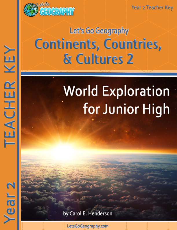 Continents, Countries, & Cultures 2 Teacher Key