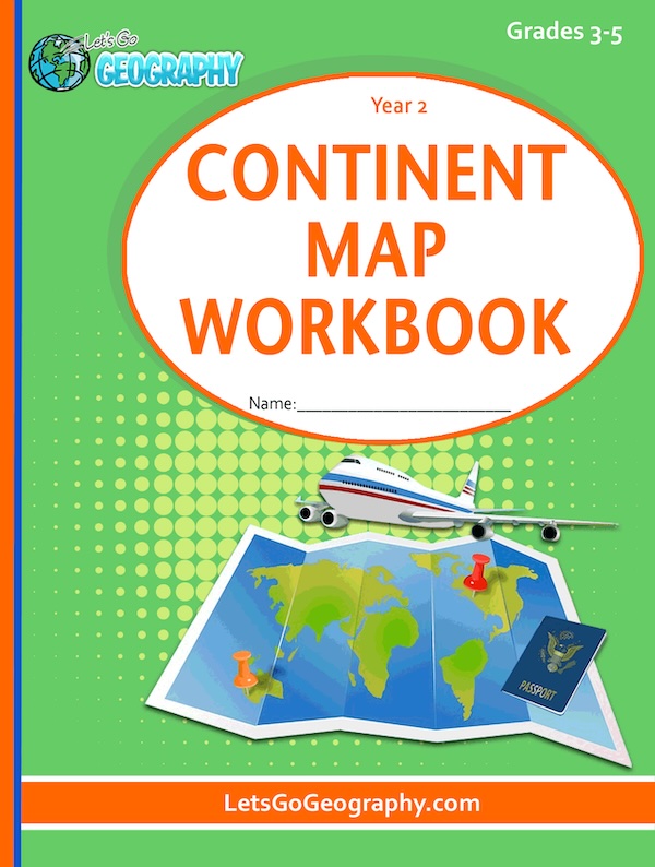 Continent Map Workbook 2